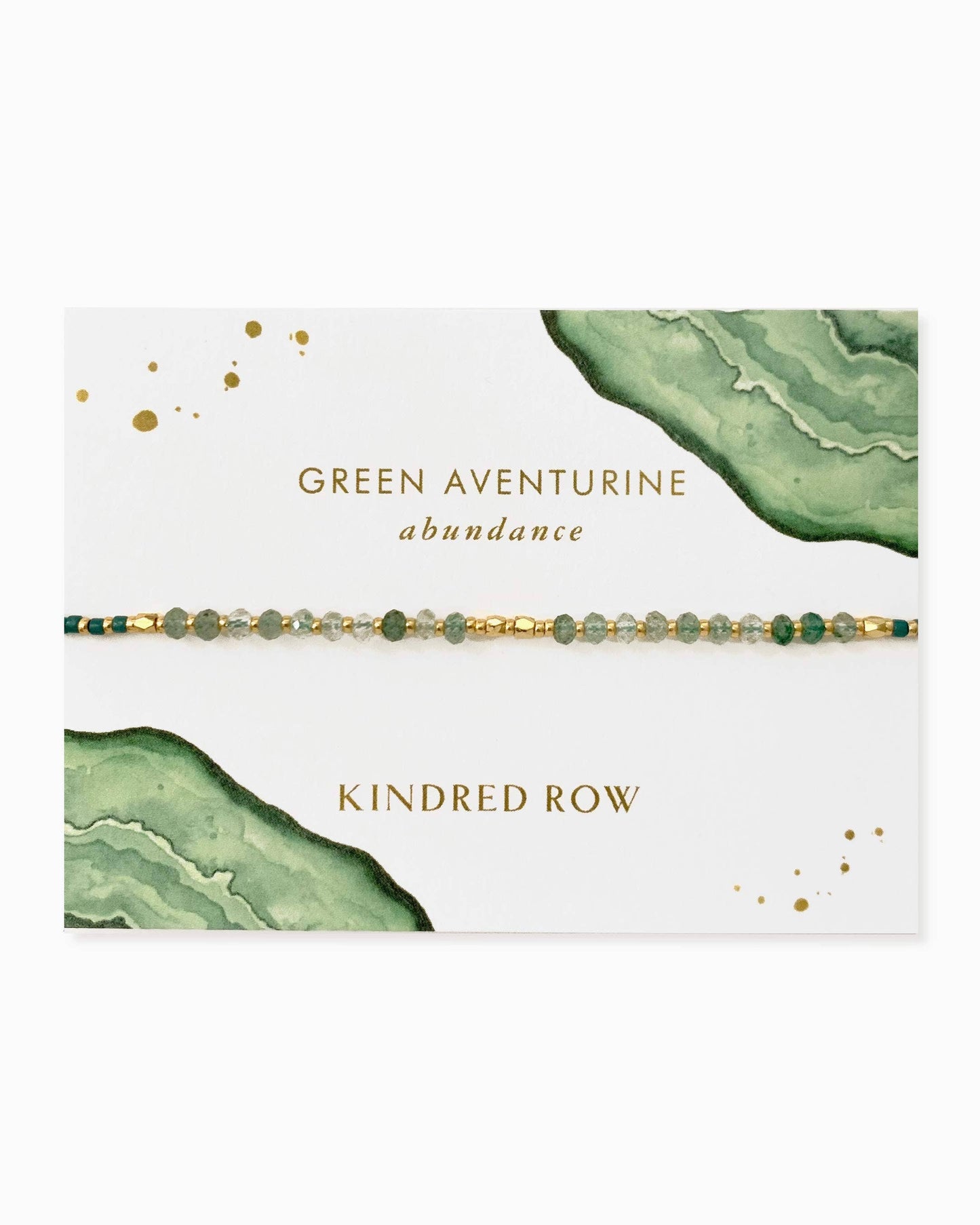 Green Aventurine Abundance Natural Gemstone Bracelet