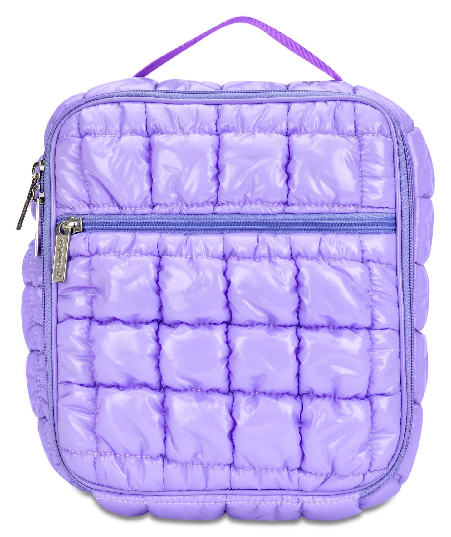 Shiny Puffer Lunch Tote