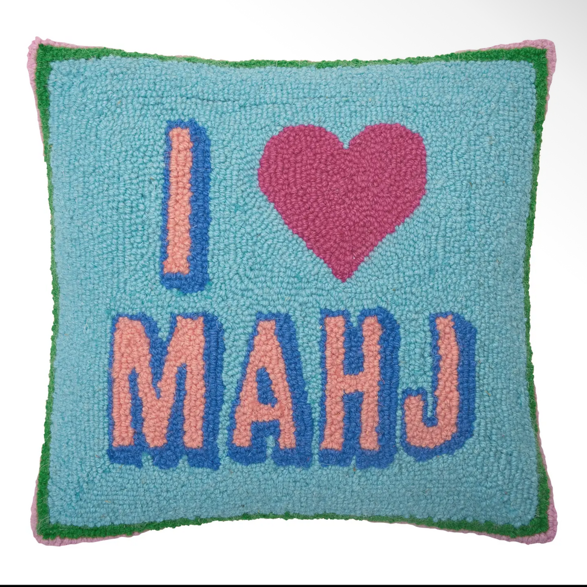 I Love Mahjong Hook Pillow