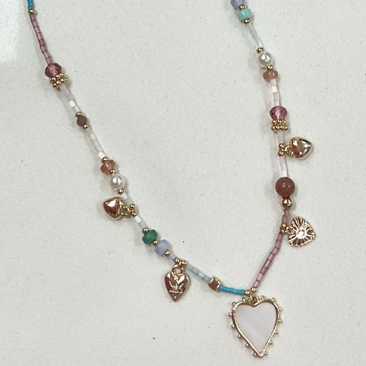 Hearts & Charm Necklaces