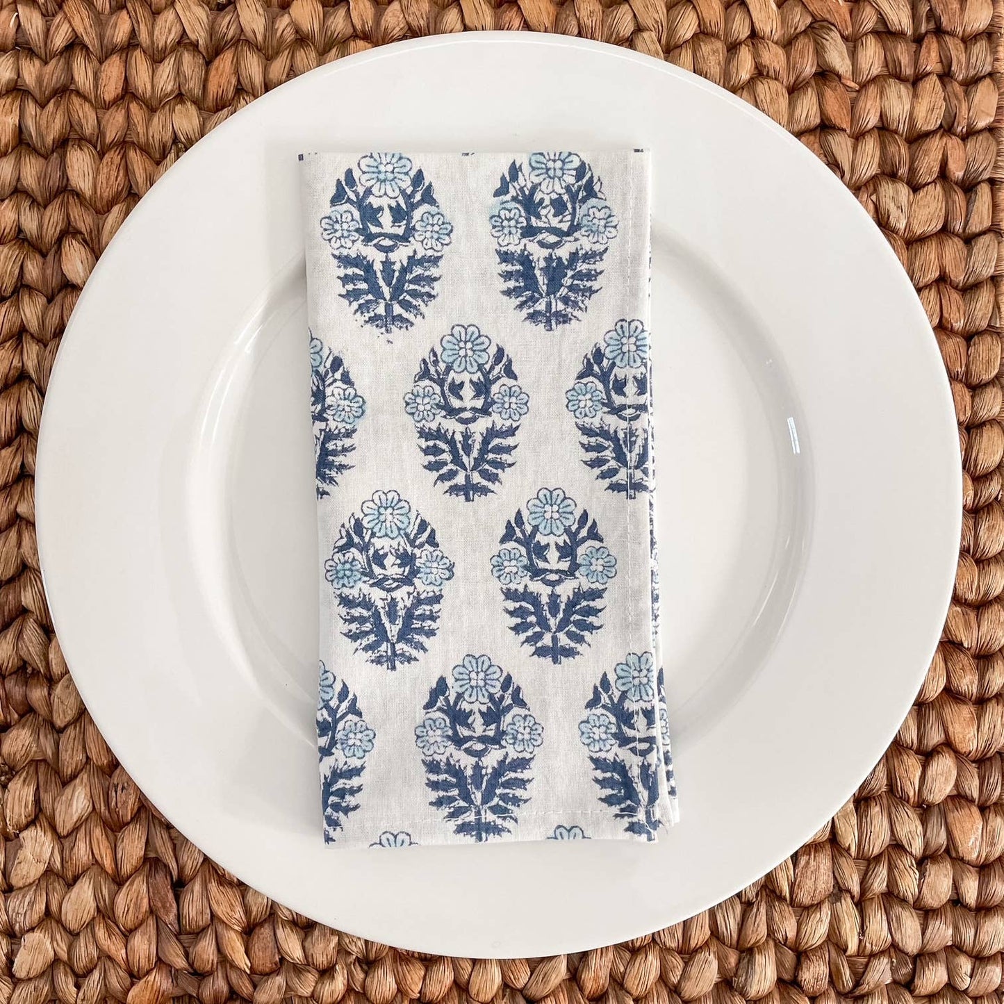 Anusha Block Print Napkins (set of 4)