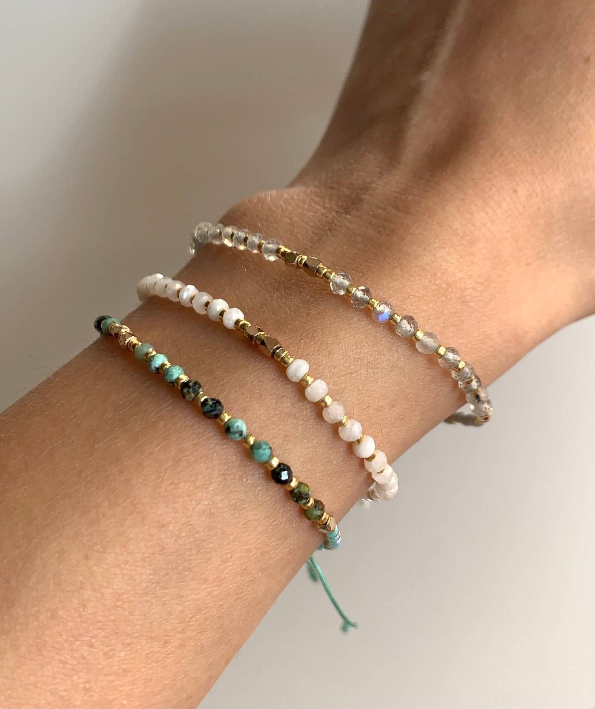 Labradorite Transformation Natural Gemstone Bracelet