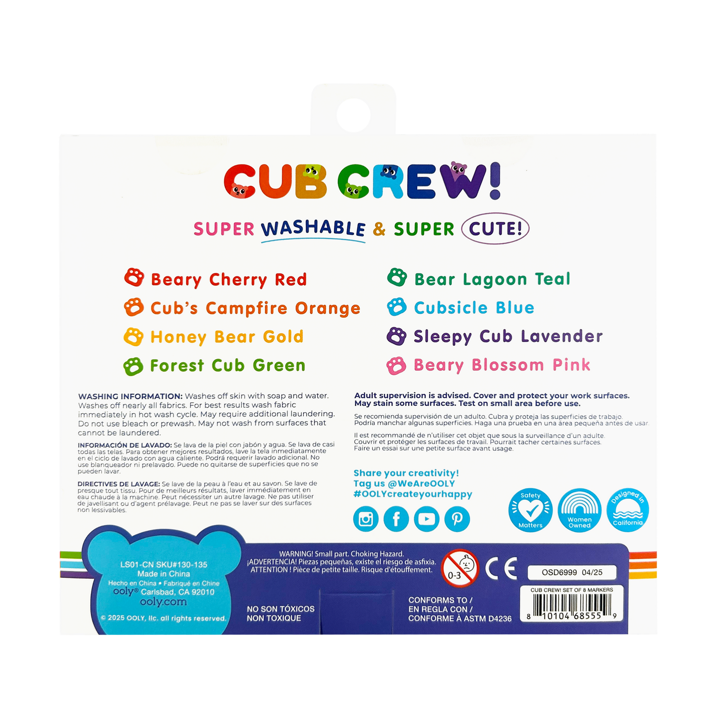 Ooly Cub Crew Markers