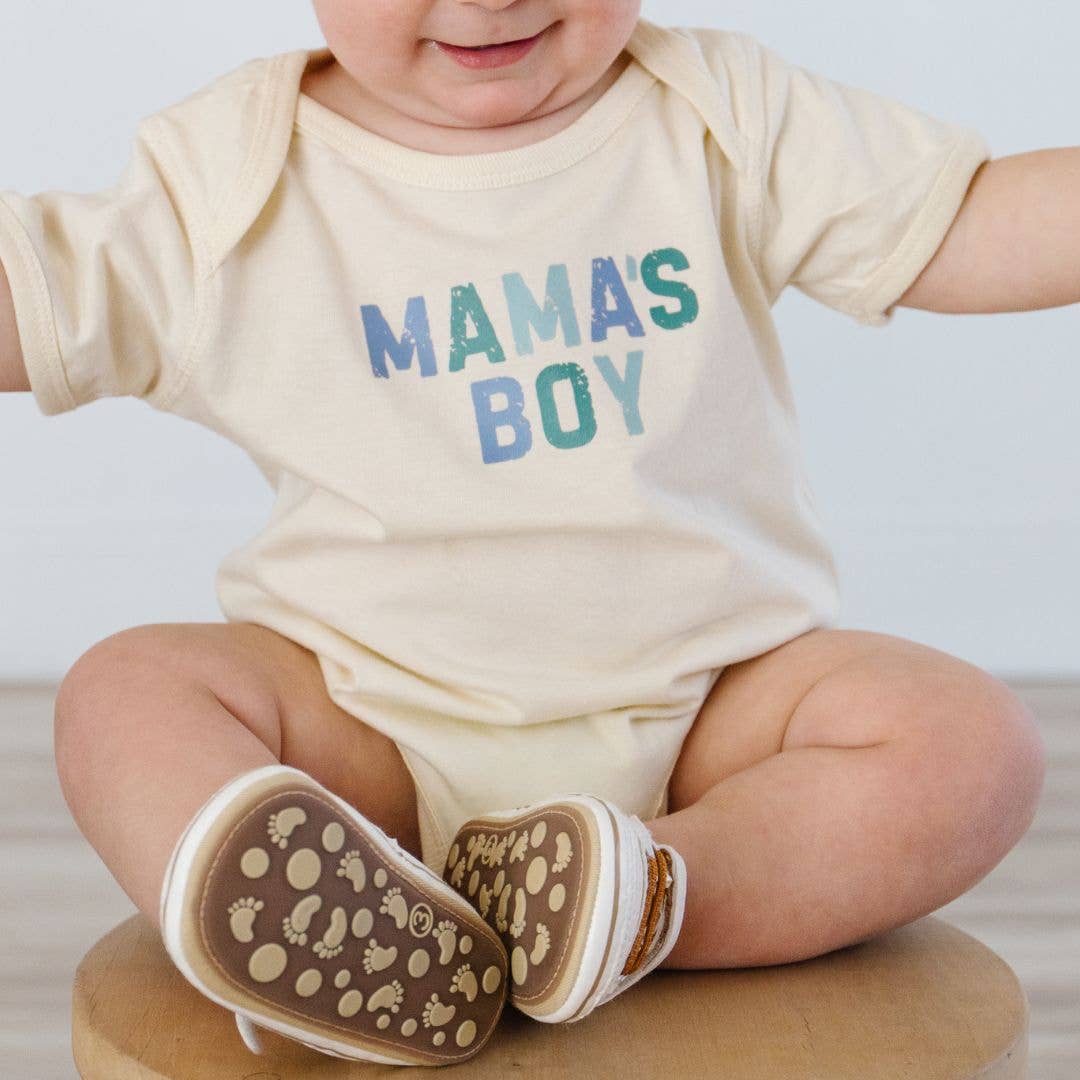 Mama's Boy Short Sleeve Onsie