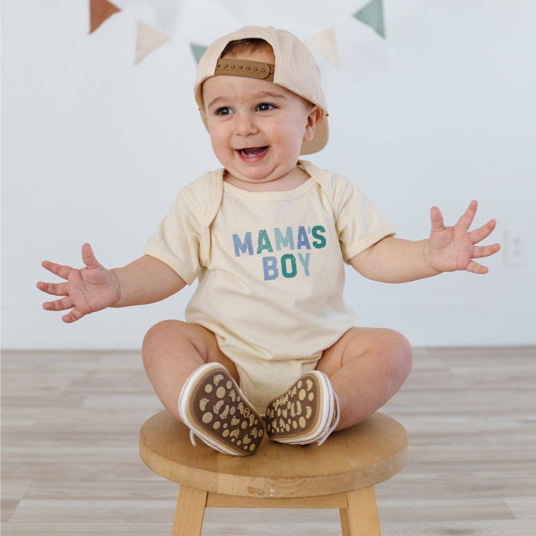 Mama's Boy Short Sleeve Onsie