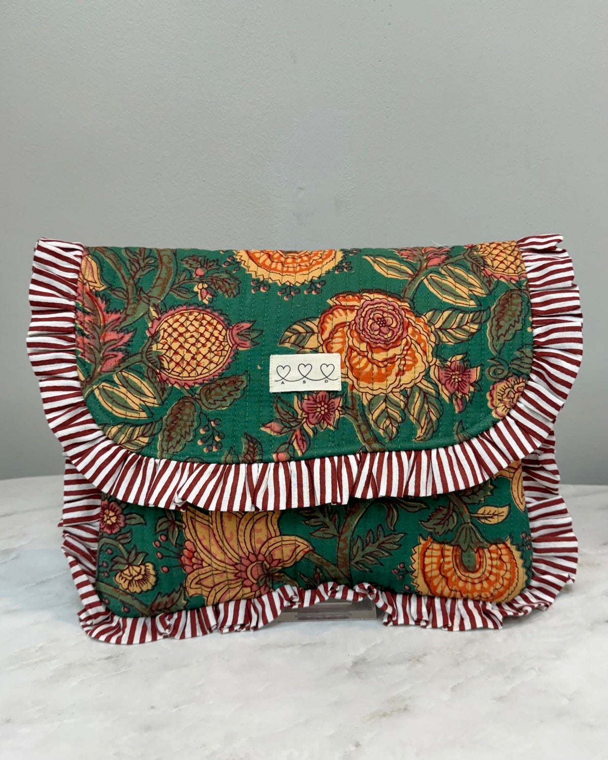 A.S.D Handmade Fall Frilly Clutch