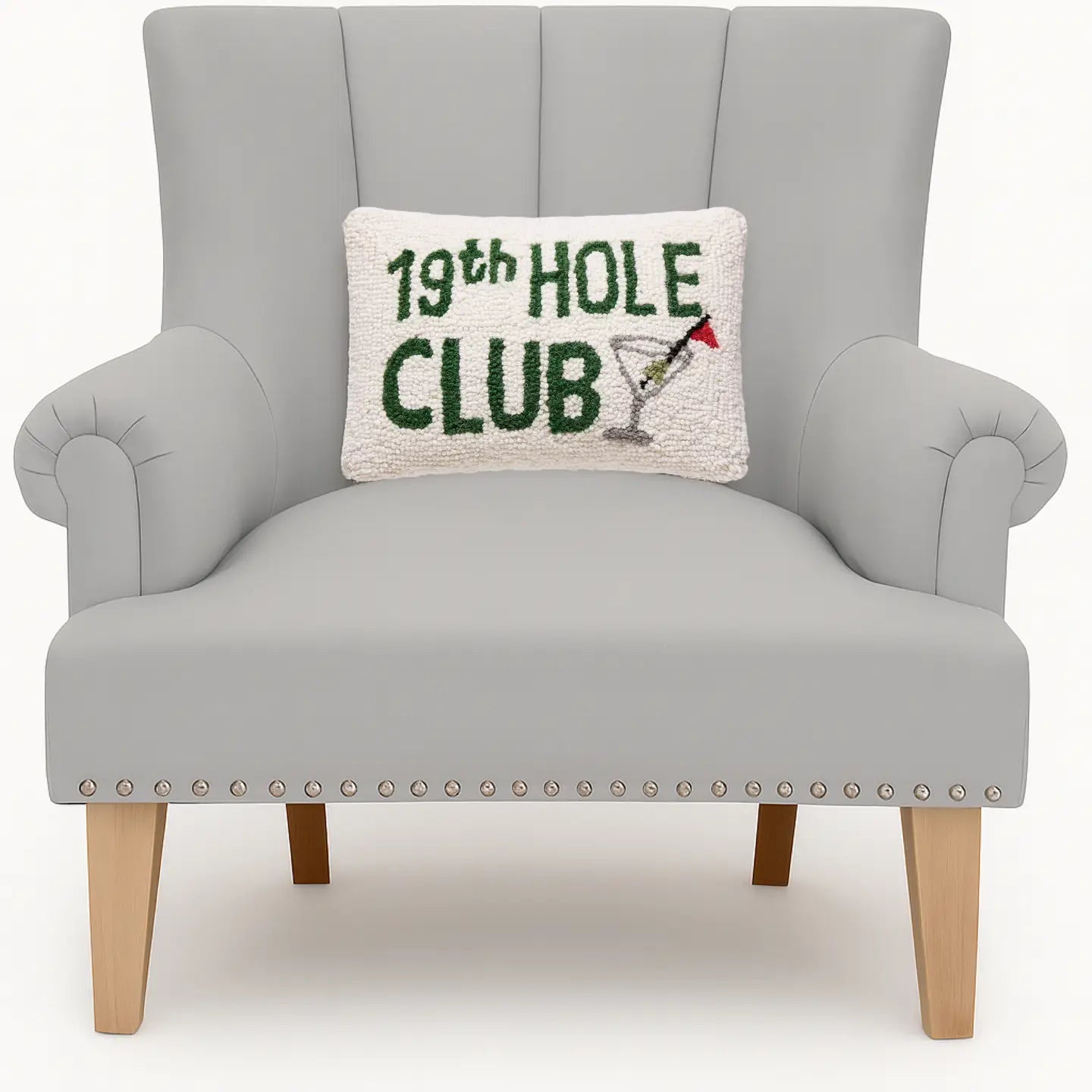 19th Hole Hook Pillow