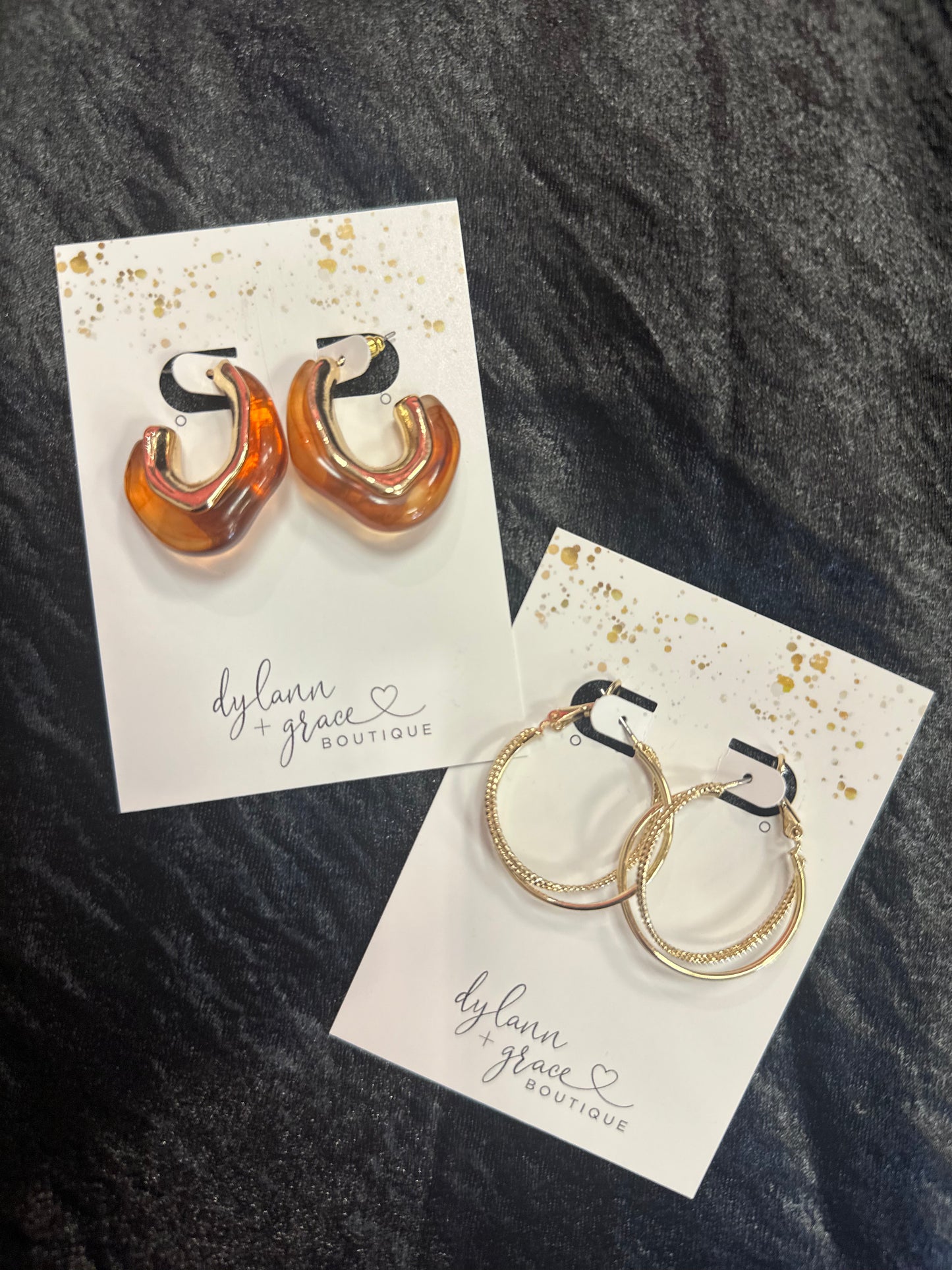 D+G Amber Earrings