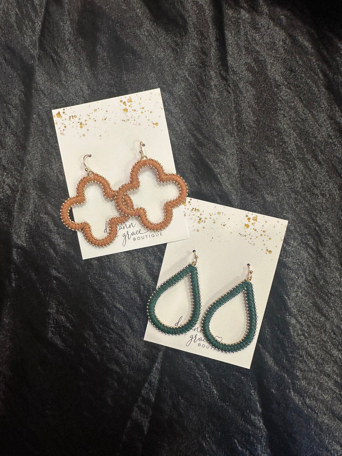 D+G Drop Earrings