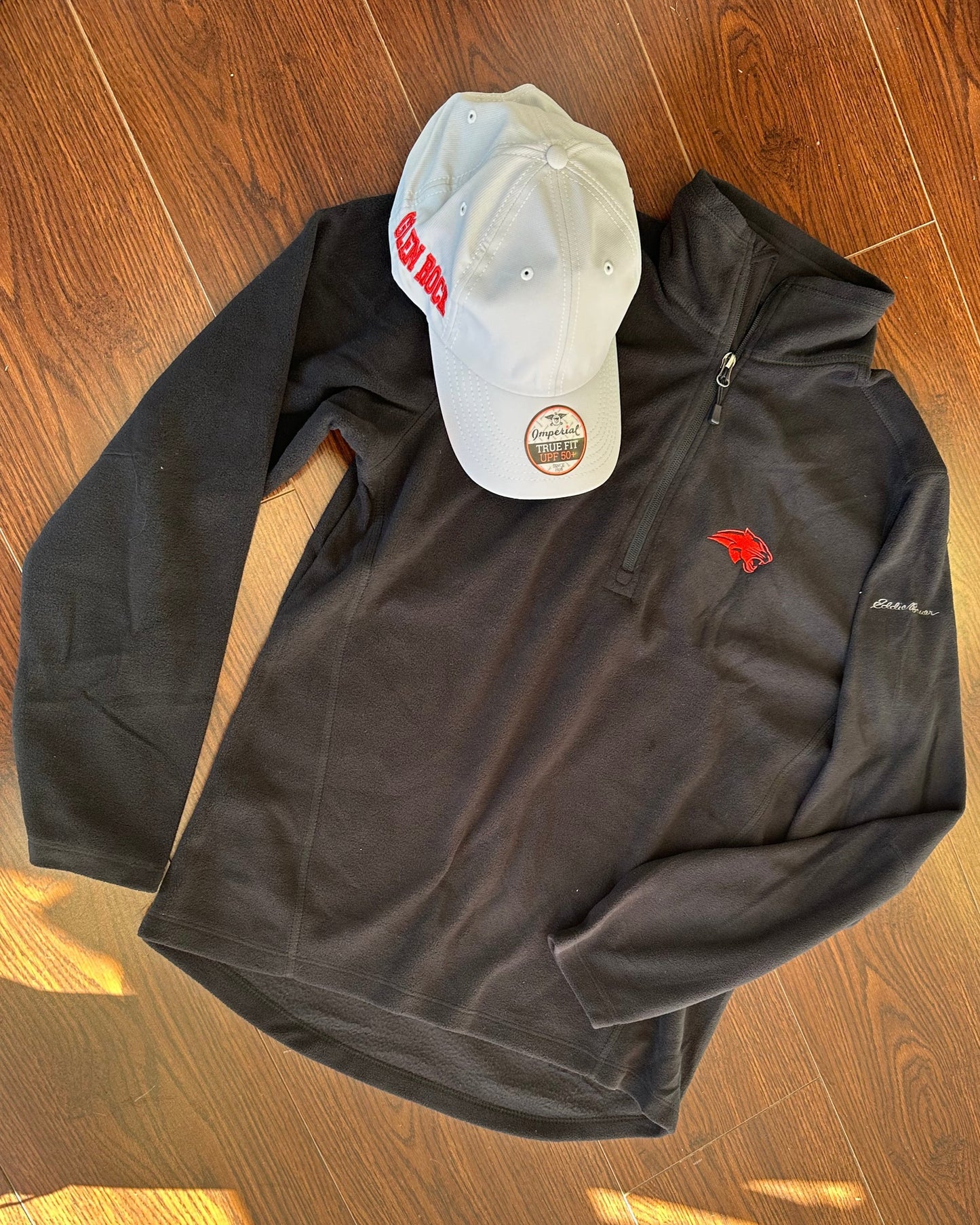 Glen Rock Panther Embroidered Fleece