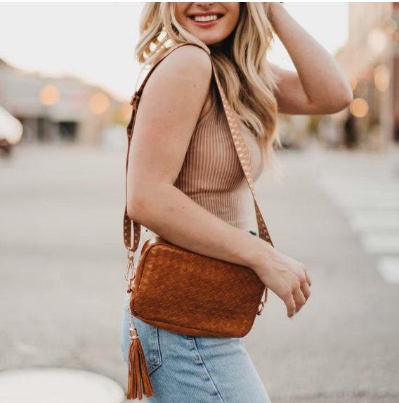 Claire Woven Camera Bag