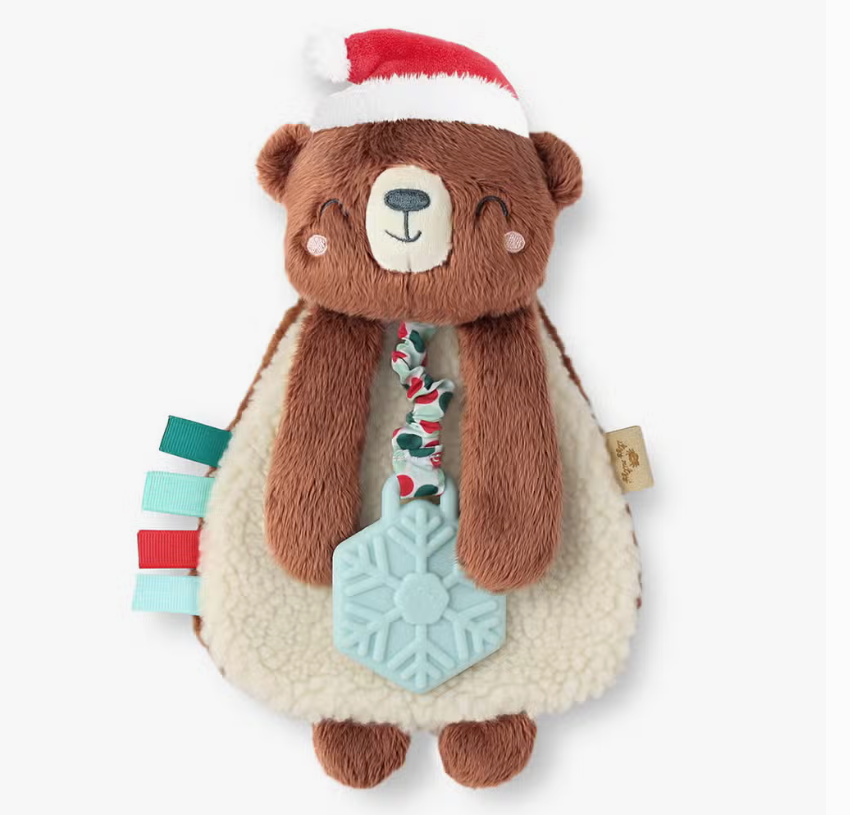 Itzy Lovey™ Holiday Penguin Plush + Teether Toy