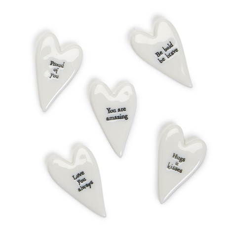 Two's Company Heart Pebble
