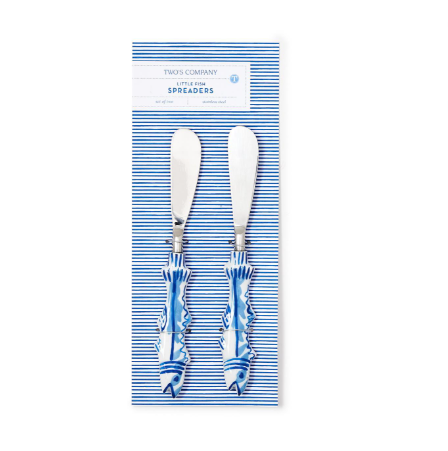 Two's Company Fish Spreader Set