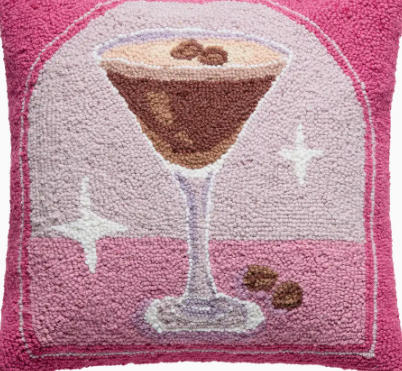 Espresso Martini Hook Pillow