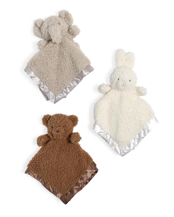 Chenille Plush Animal Lovey