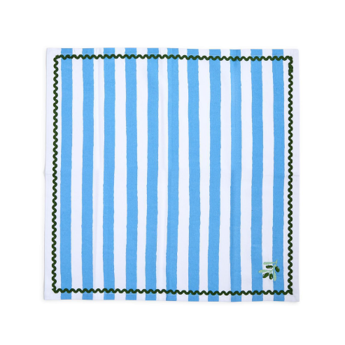 Two's Company Olive Cloth Napkins