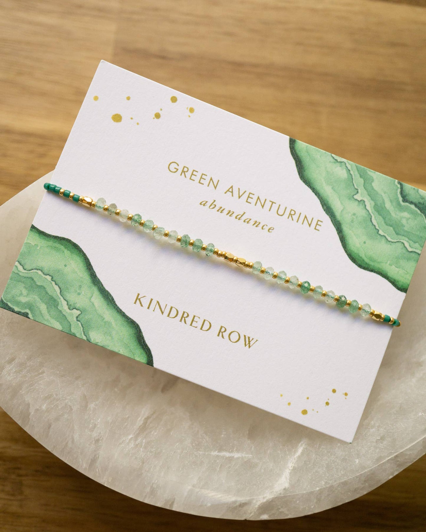 Green Aventurine Abundance Natural Gemstone Bracelet