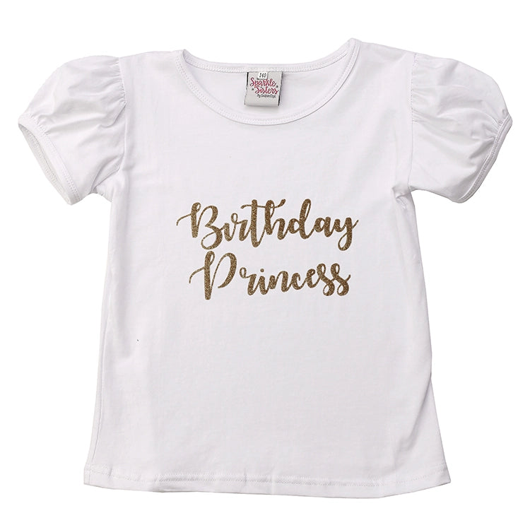 Birthday Princess Puff Sleeve Tee