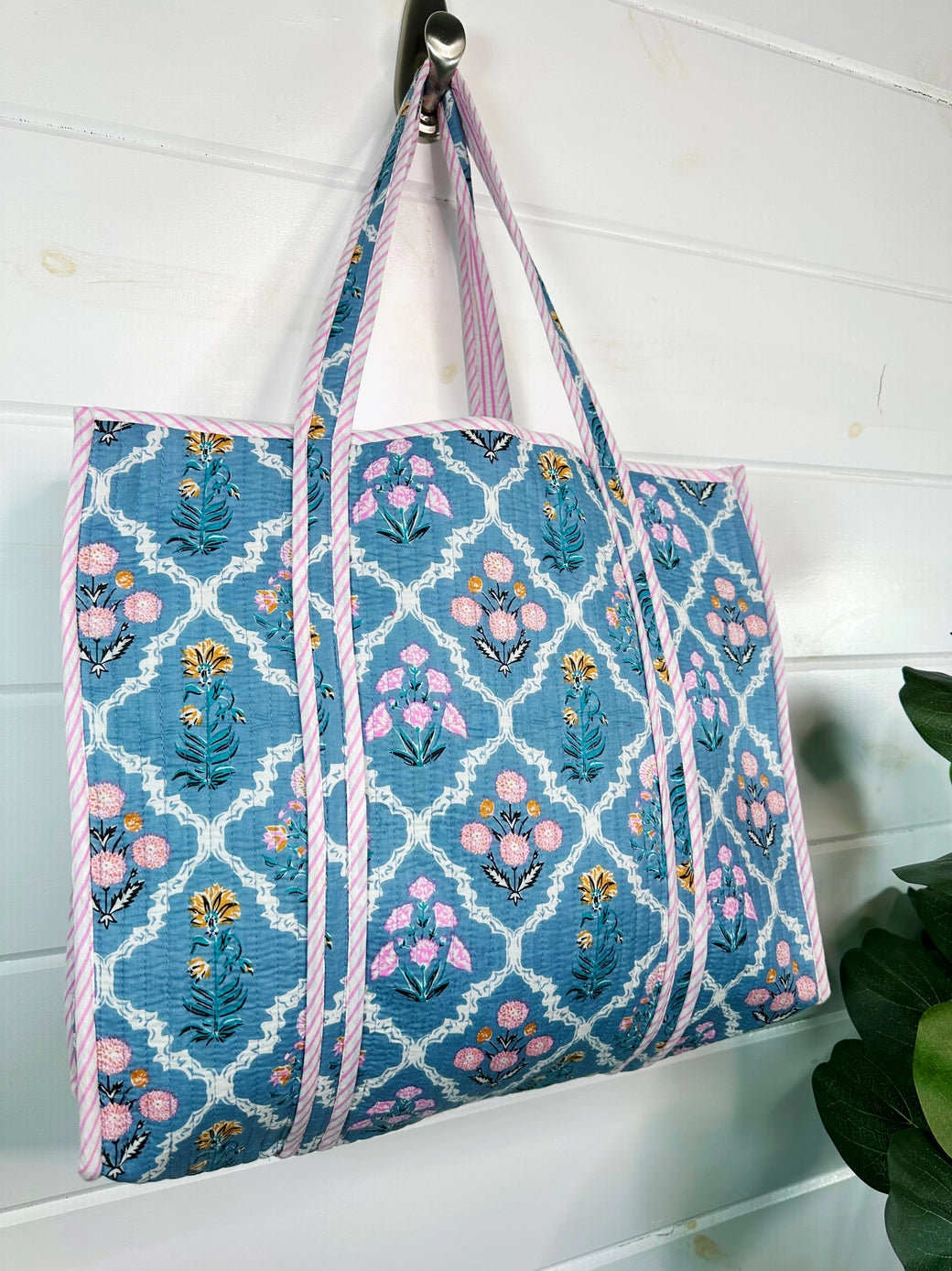 Quilted Make-Up Bag