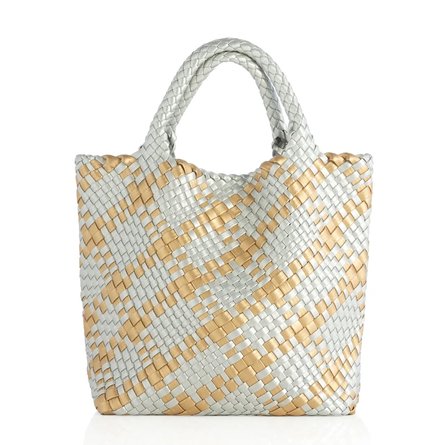 Blythe Plaid Mini Tote