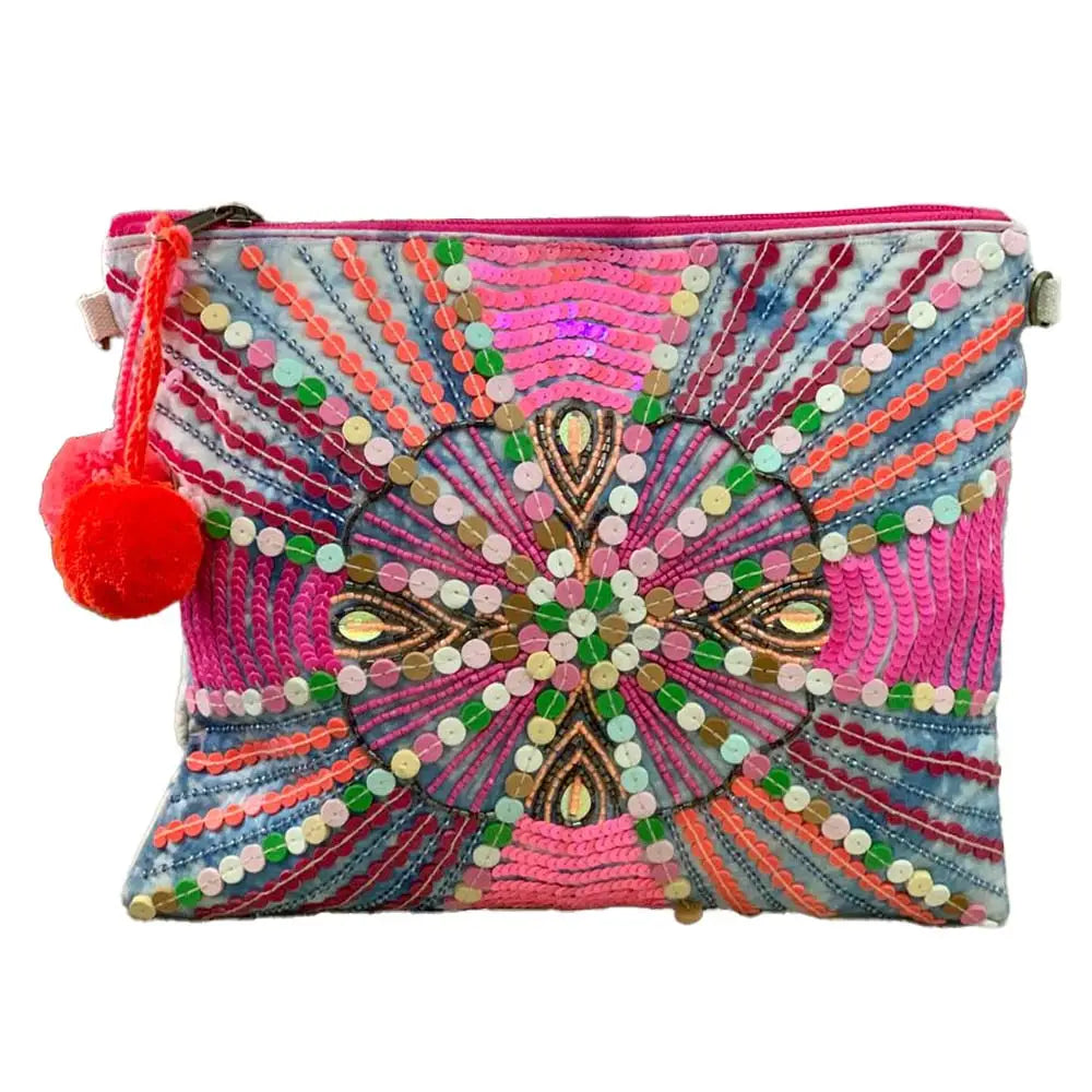 Beaded Crossbody/Clutch