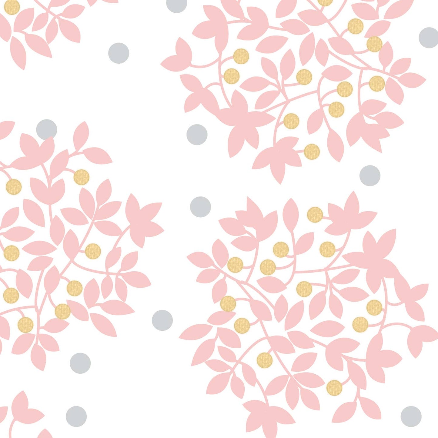 Floral Pink Muslin Headband, Newborn