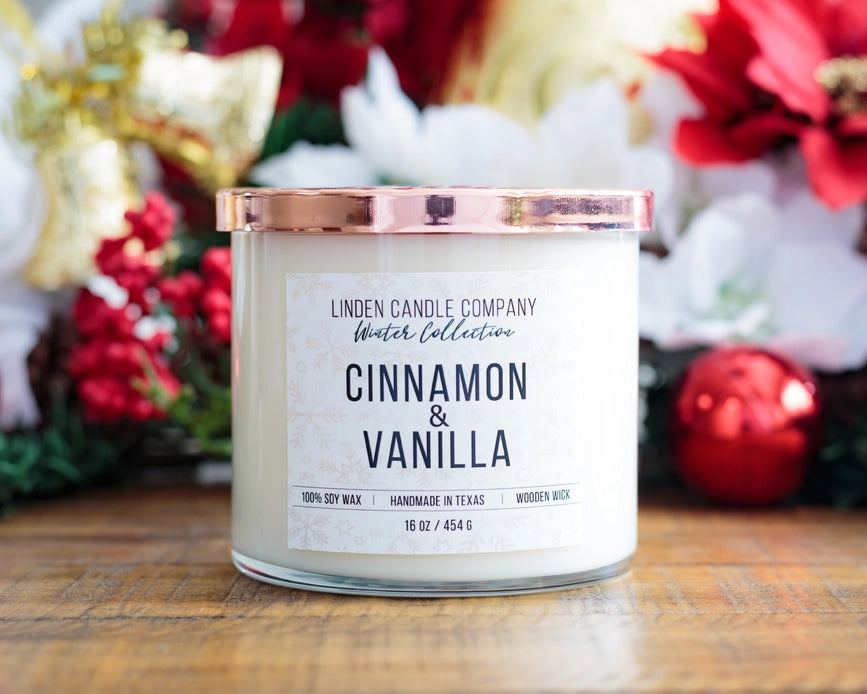 Linden Candle Cinnamon & Vanilla