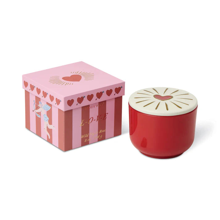 Paddywax Charmed Candle - Heart Lid