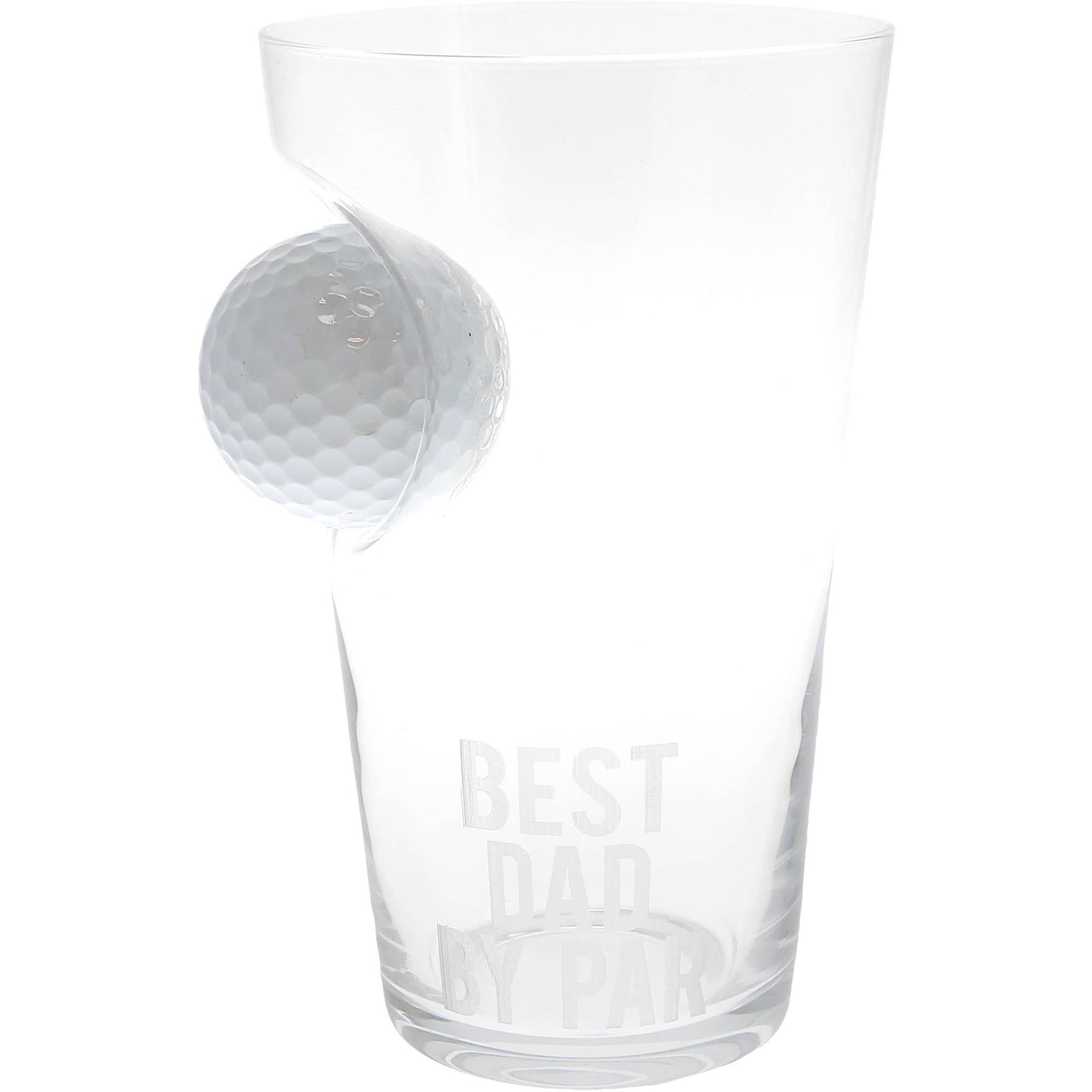 Dad Par - 15 oz Golf Ball Glass
