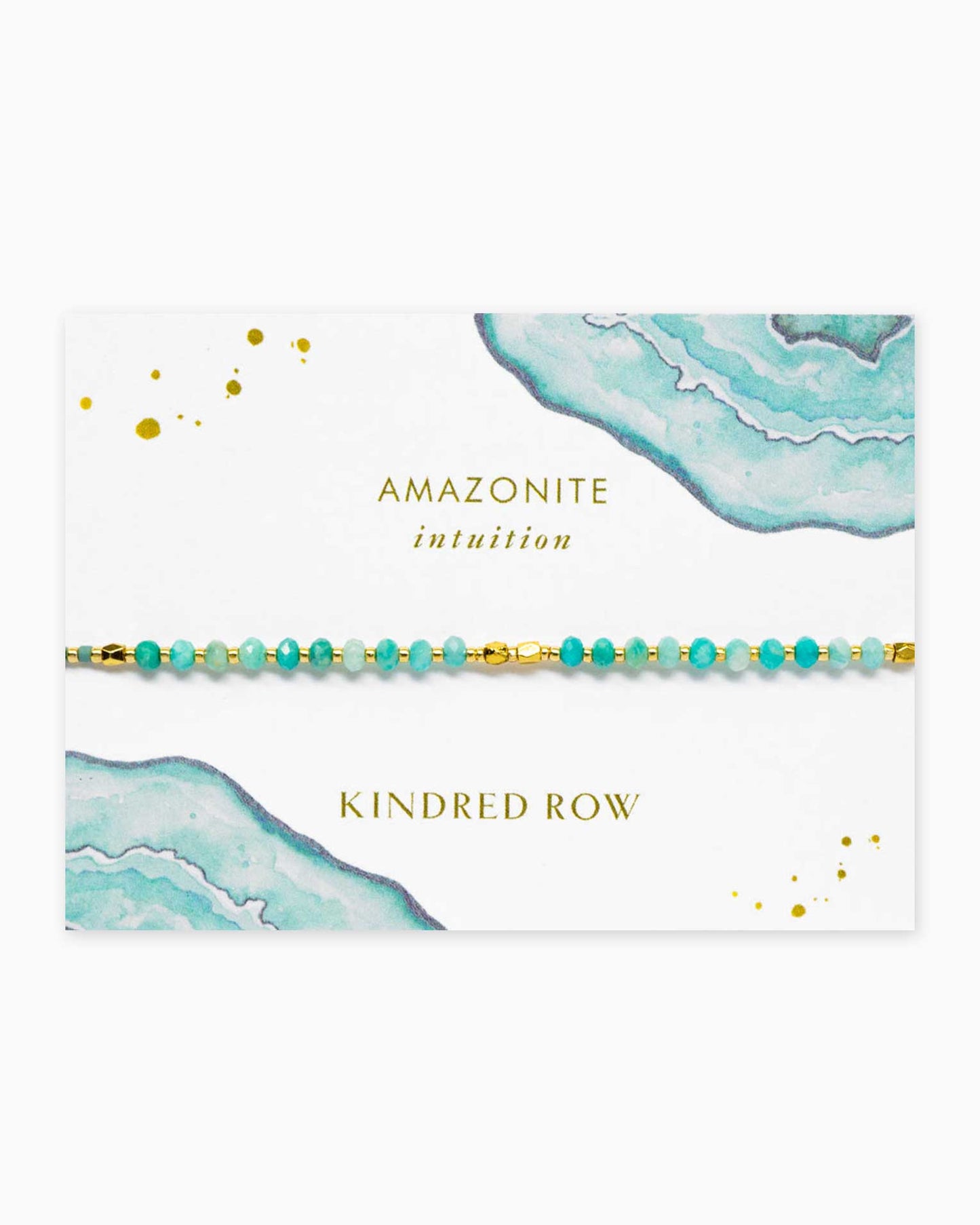 Amazonite Intuition Natural Gemstone Bracelet