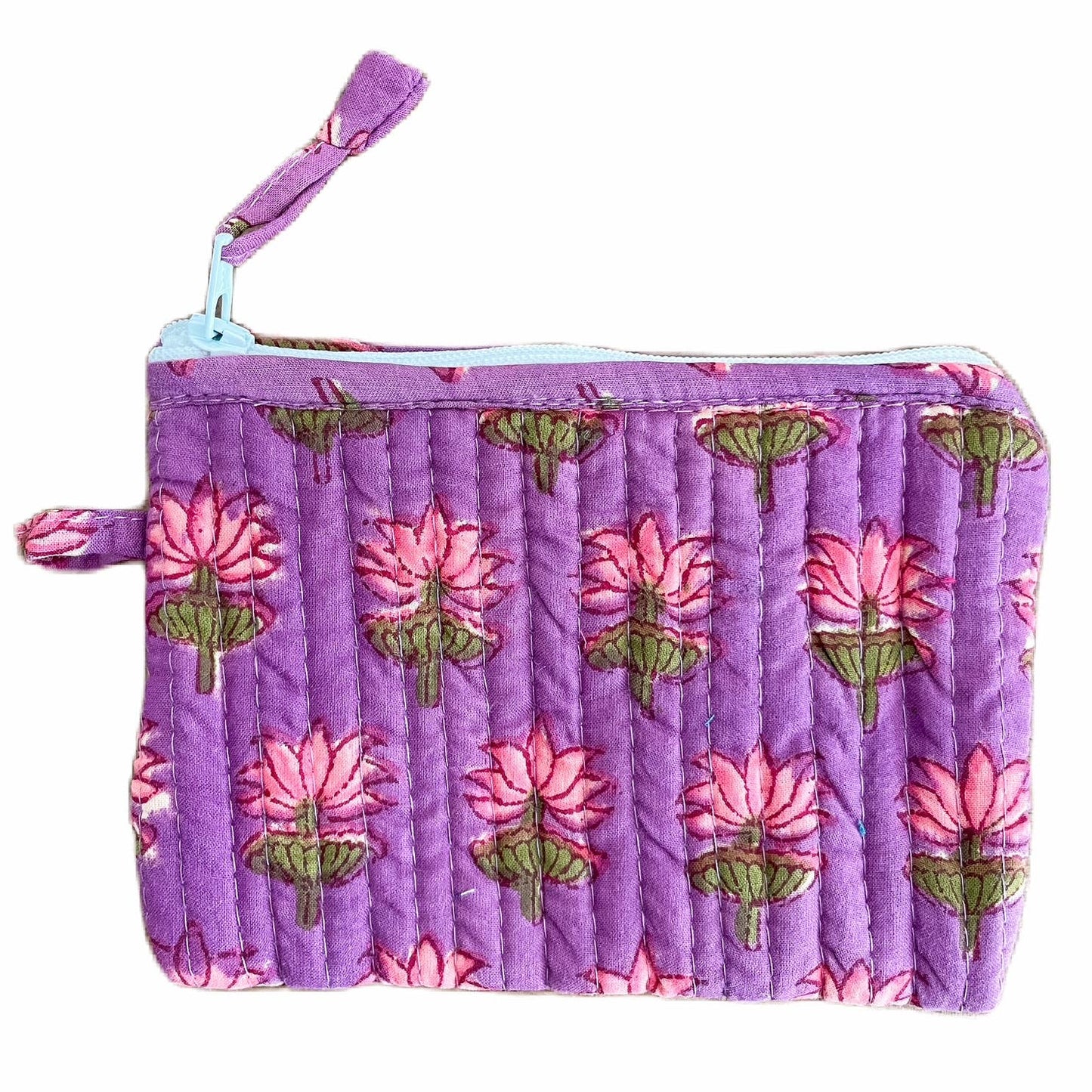 Block Print Mini Pouch - Assorted