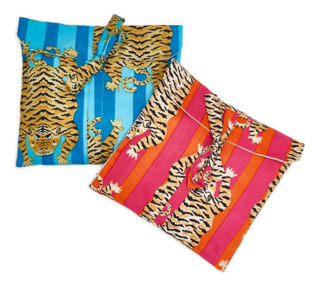 Eye of the Tiger Cotton Printed Pajama Set