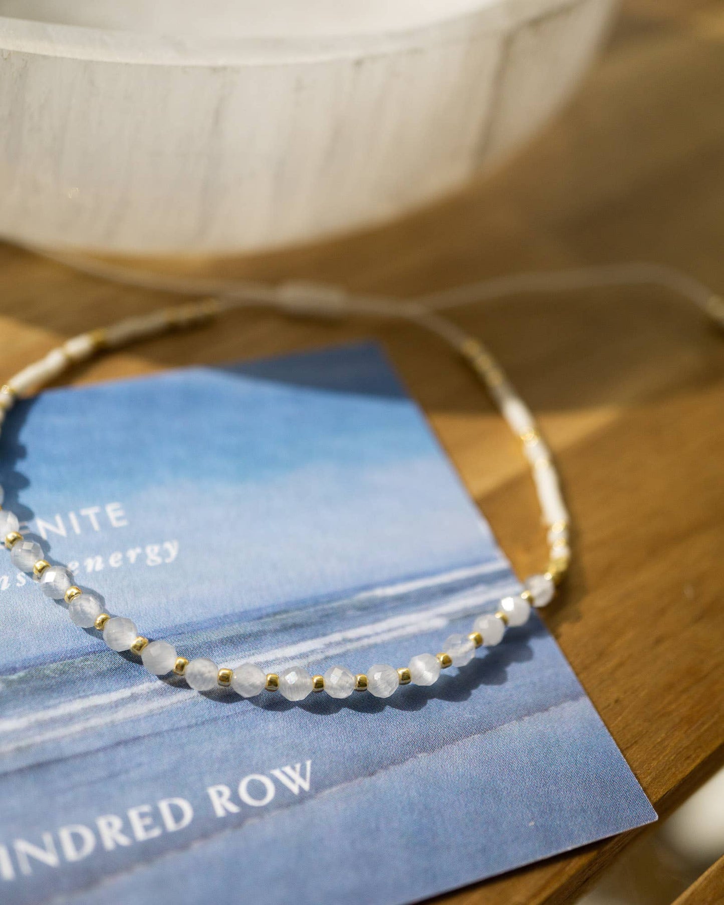 Selenite Natural Gemstone Bracelet