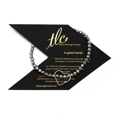 TLC Follow Your Heart Stretch Bracelet