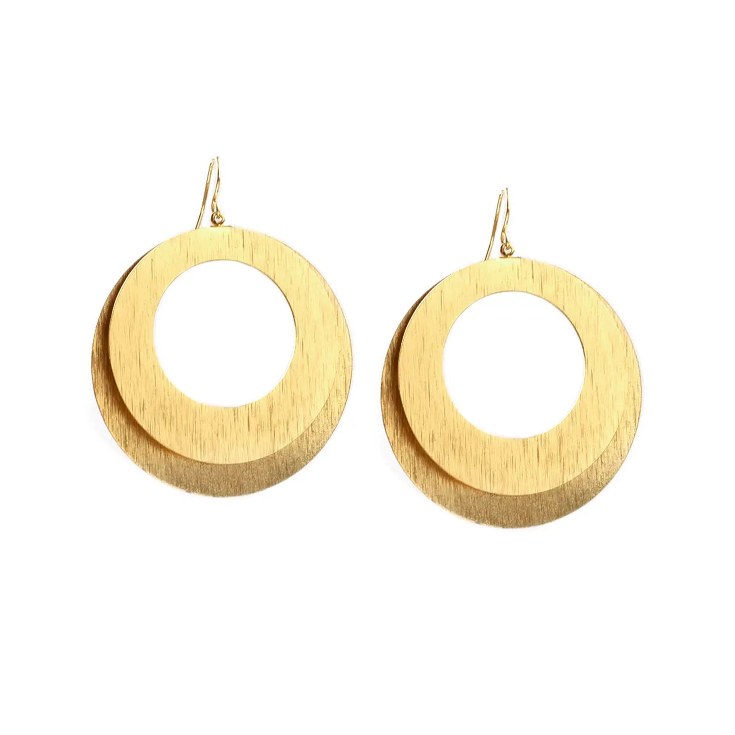Circle Statement Earring