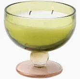 Glass Goblet Candle