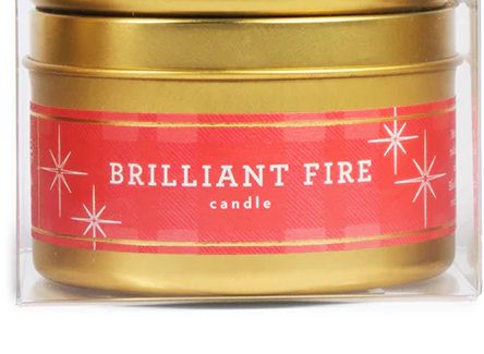 Scripted Holiday Candle Gift Set