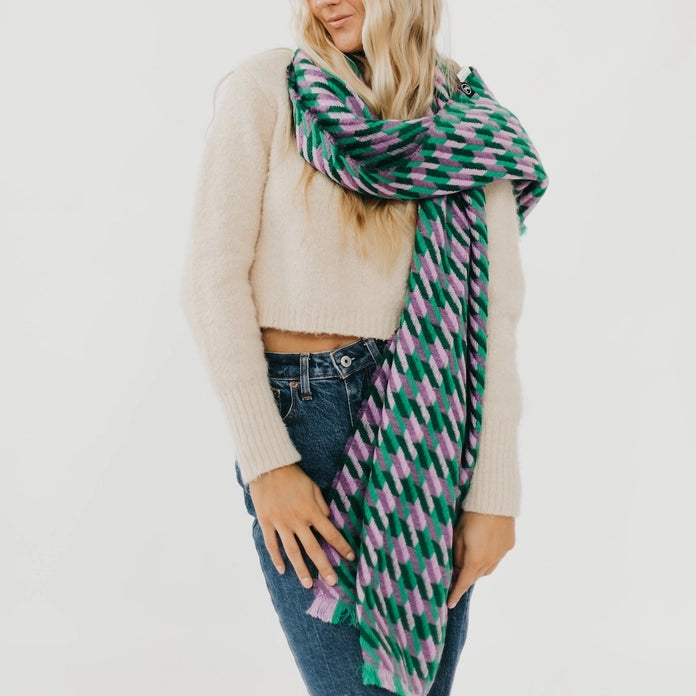 Houndstooth Scarf