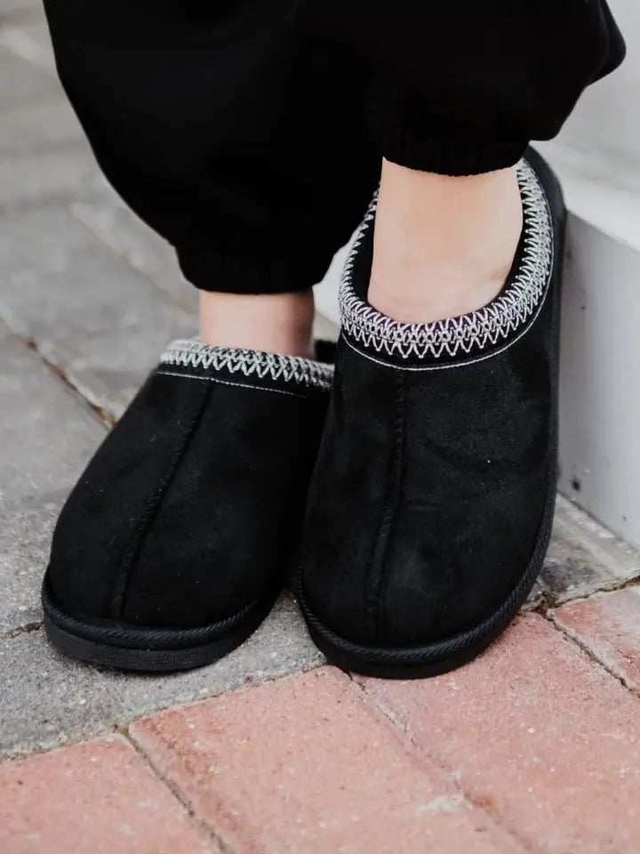 Embroidered Slip On Shoes