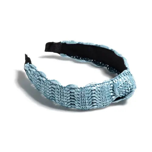 Knotted Straw Headband