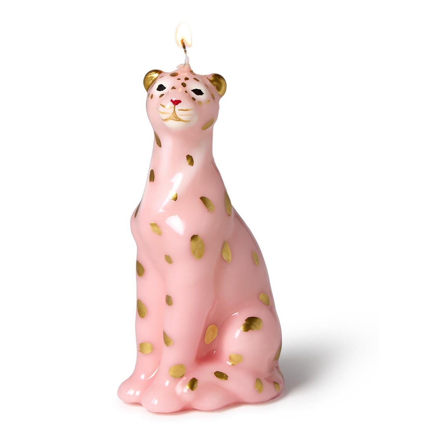 Leopard High Gloss Sculped Candle