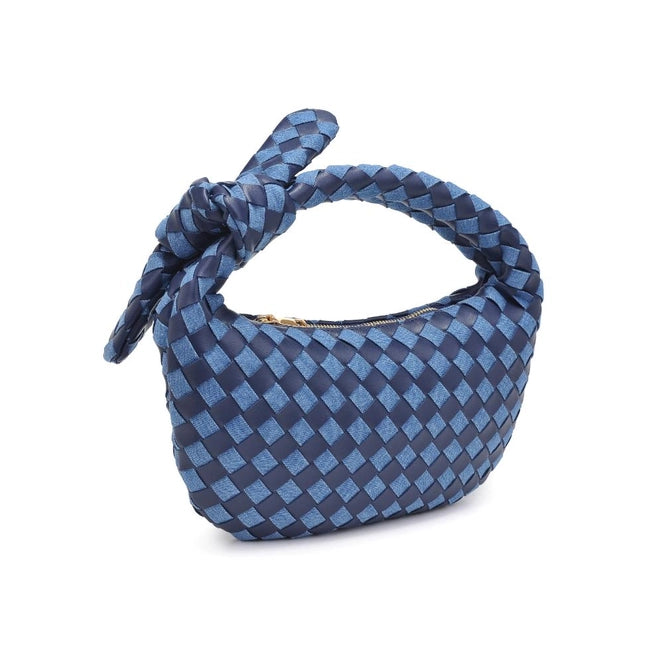 Lizbeth & Nadia Woven Knot Clutch