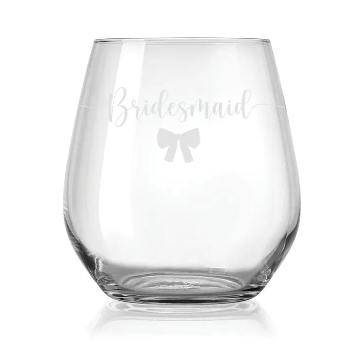 Bride & Bridesmaid Glassware