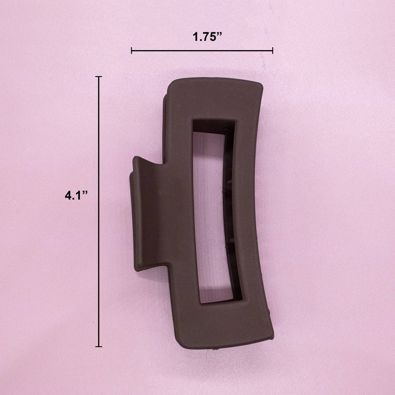 Large Matte Hair Claw Clip