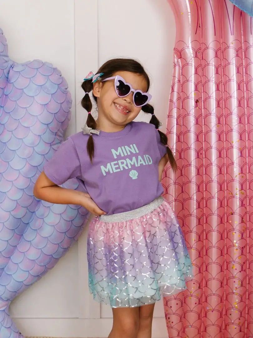 Sweet Wink Mini Mermaid Tee