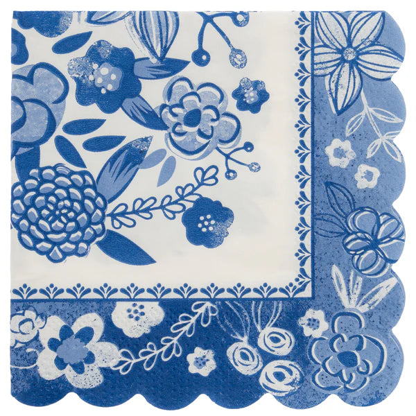 Scalloped Cocktail Napkins