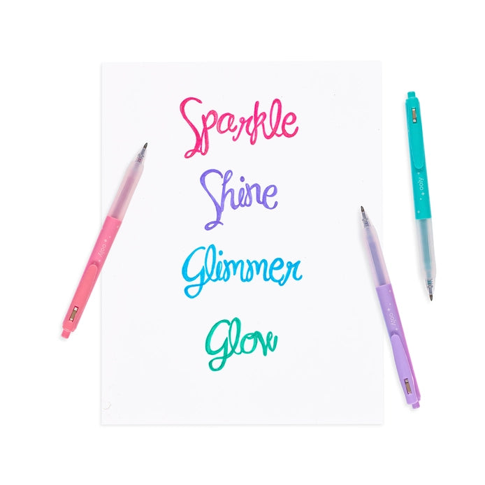 Ooly Oh My Glitter! Gel Pens - Set of 4
