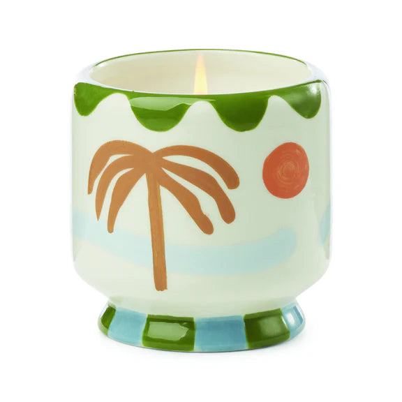 Paddywax ADopo Handpainted Ceramic Candles