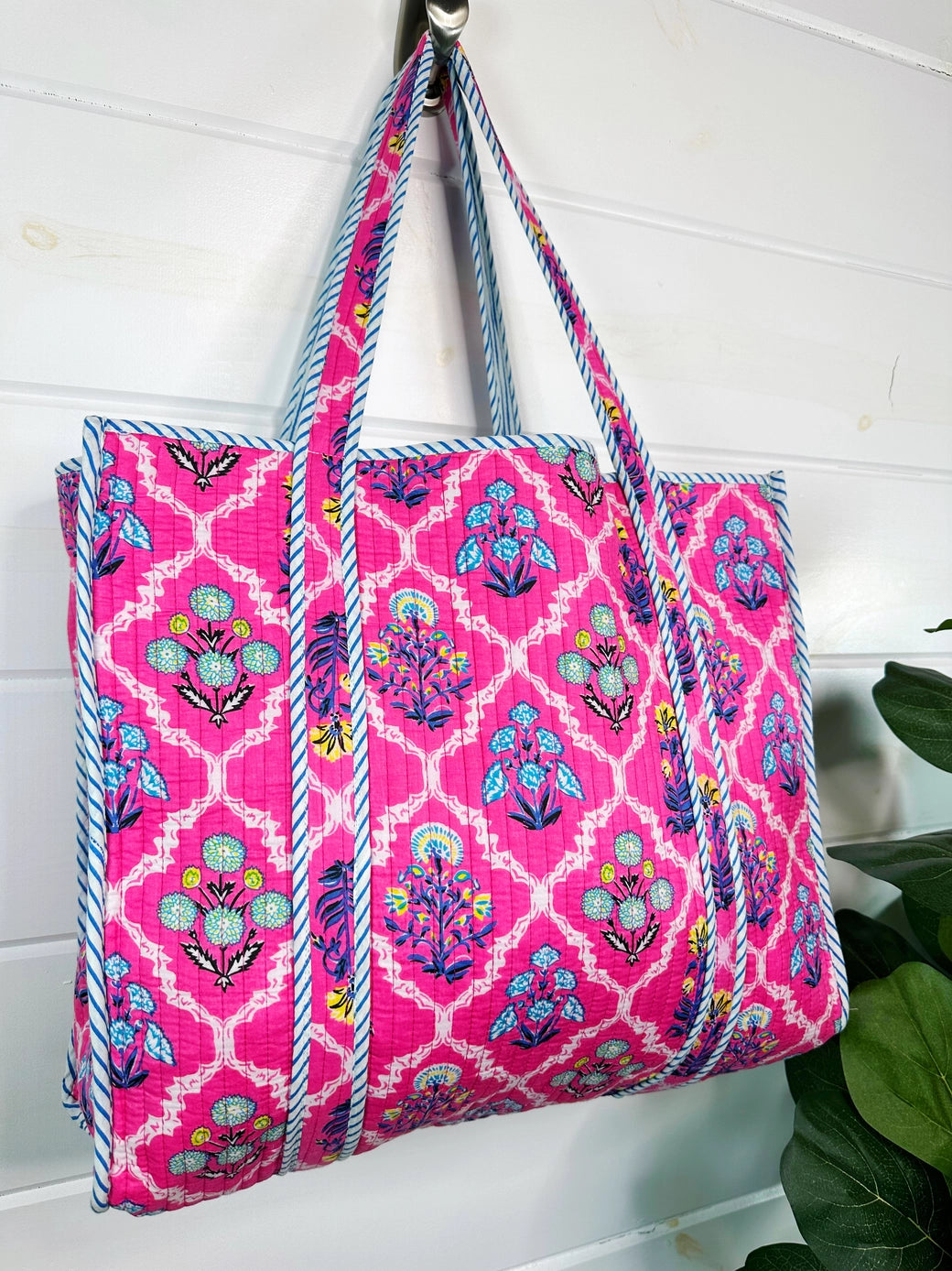 Quilted Make-Up Bag